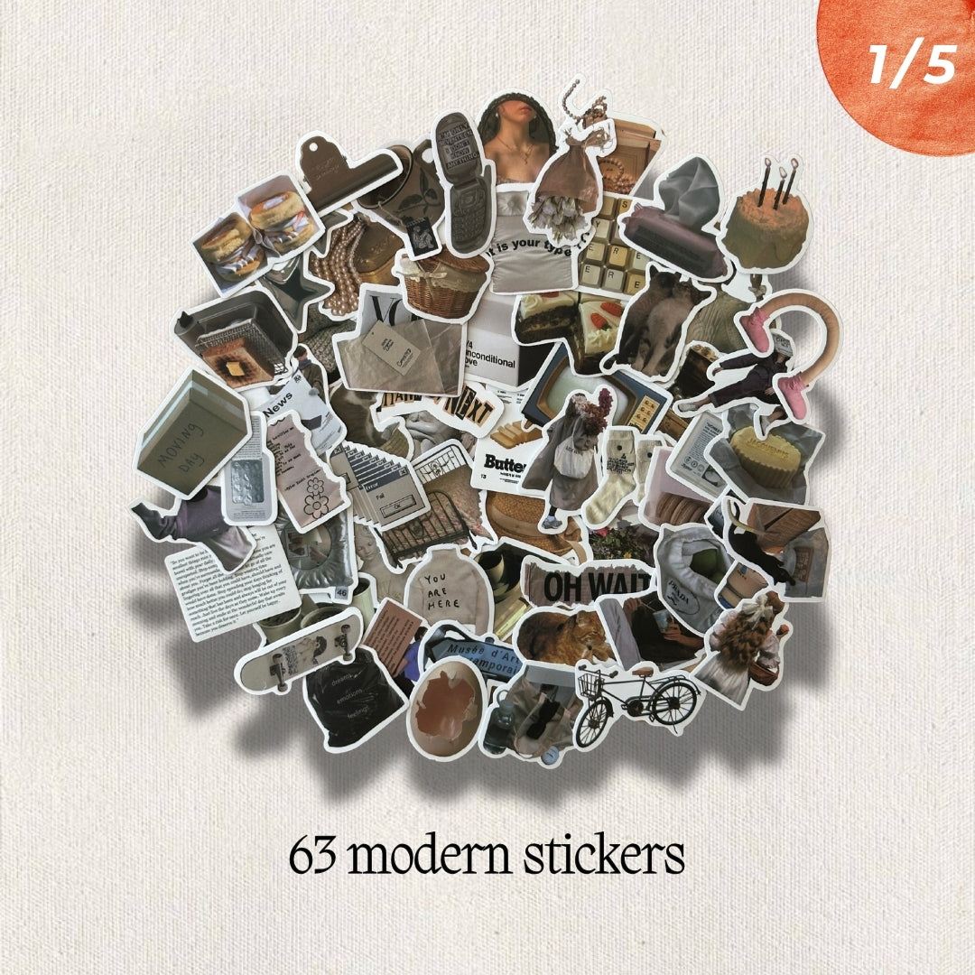 Aesthetic Sticker Pack for Journaling