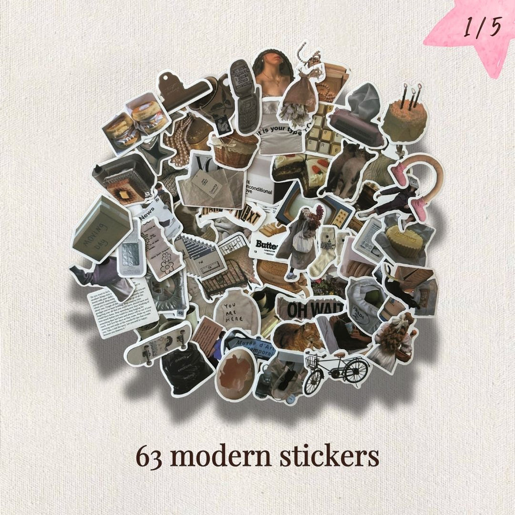 Aesthetic Sticker Pack for Journaling