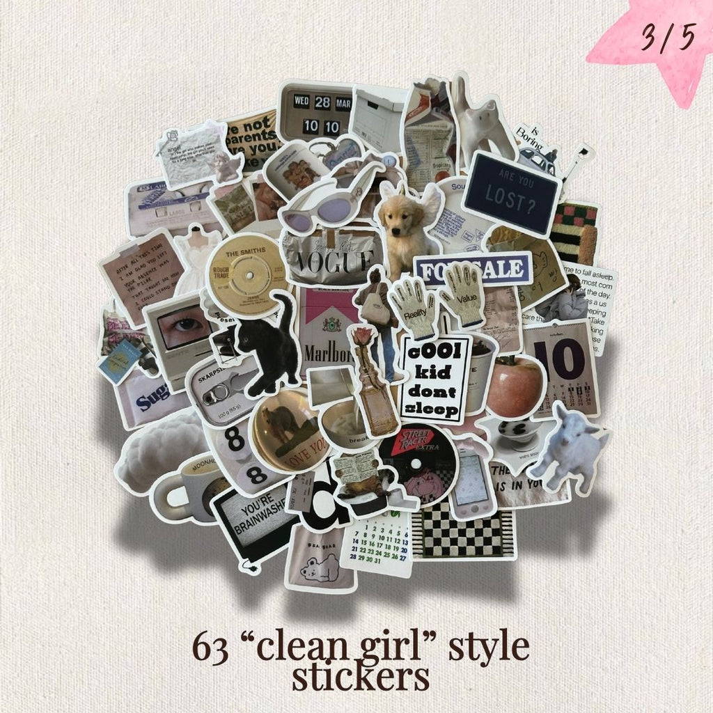 Aesthetic Sticker Pack for Journaling