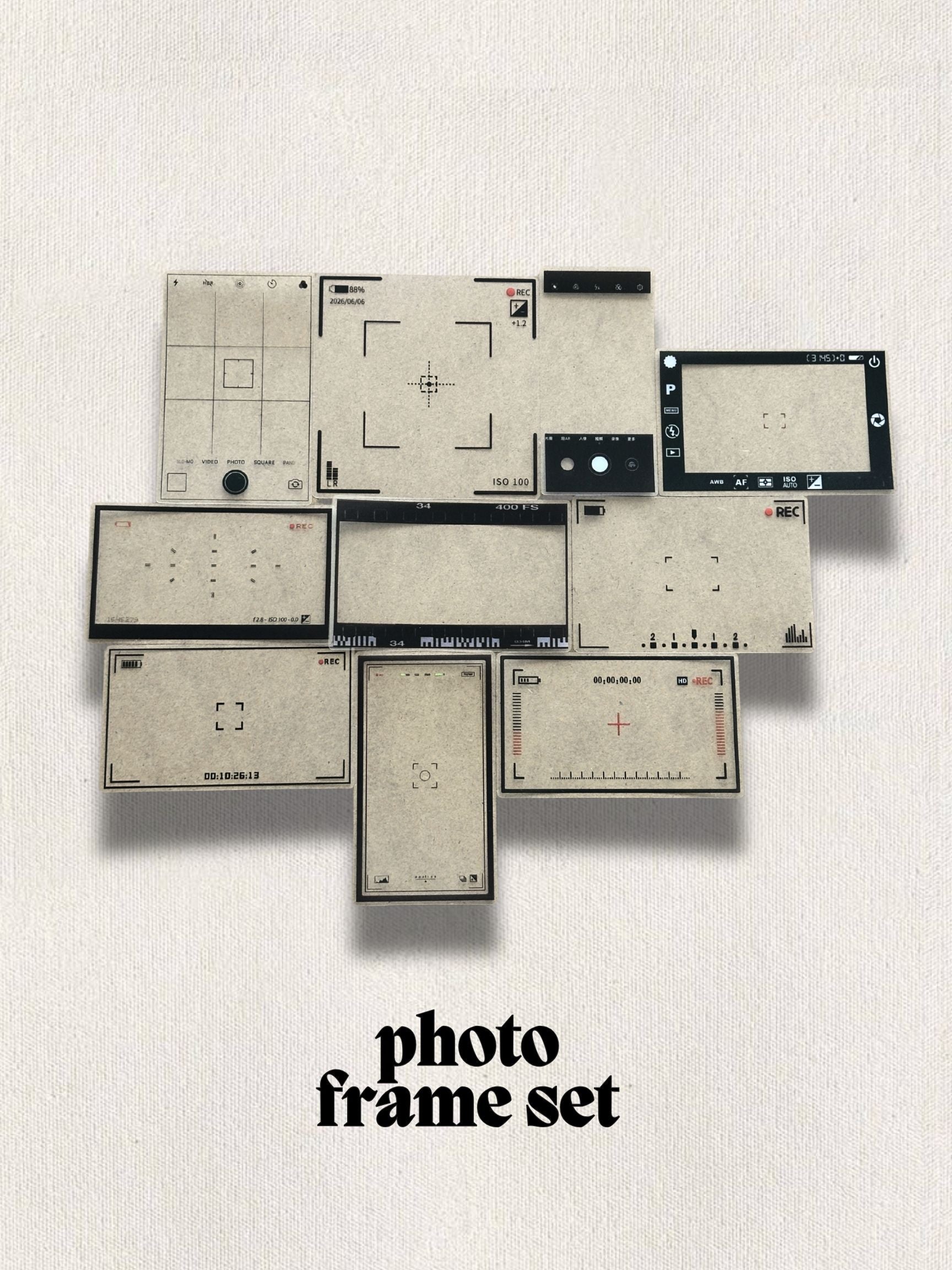 Decorative Photo Frame Set 10 Pieces