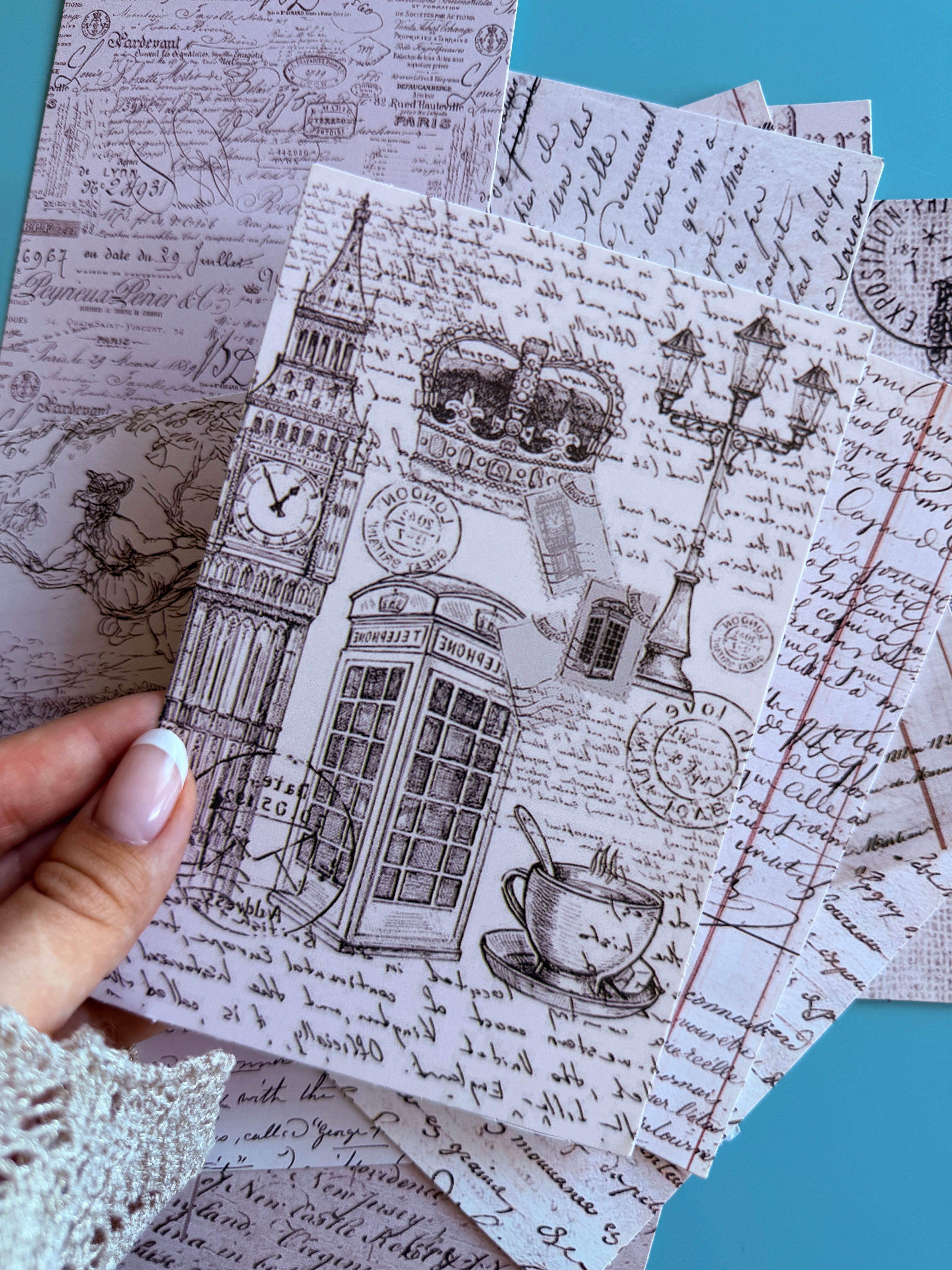 Art Postcard Collection Set of 10